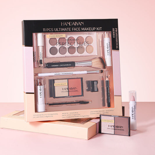 11-piece Set Of Makeup For Beginners Boxes Lipstick Kit LadyShow.Store