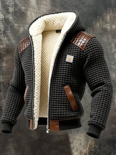 Multicolor Solid-color Printed Digital-print Hooded Jacket Best YouTube Store