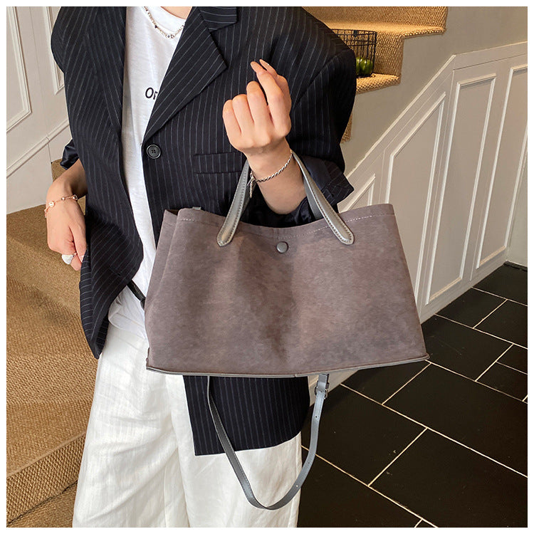 Womens Retro Stylish Simple Casual Crossbody Bag LadyShow.Store