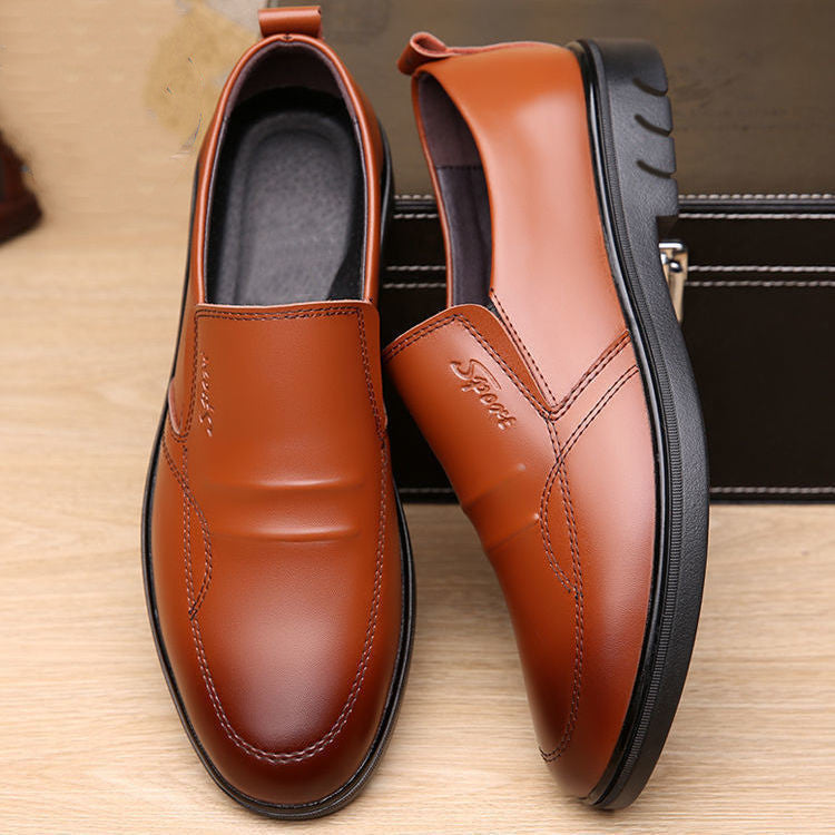 Mens Breathable Casual Business Leather Shoestrendy And Versatile Best YouTube Store