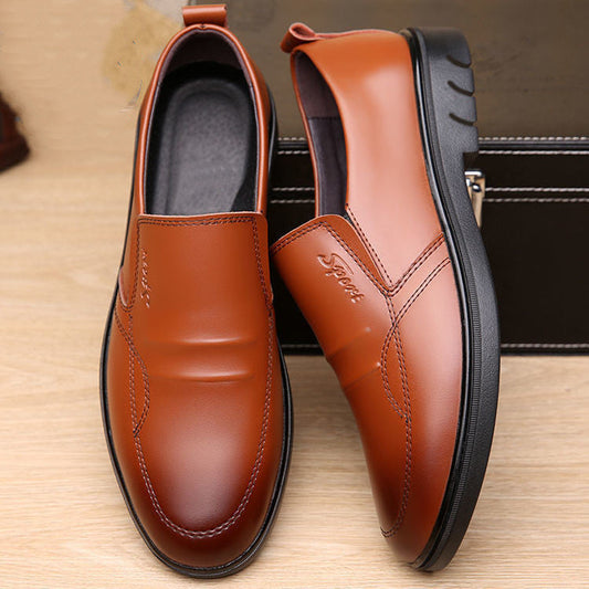 Mens Breathable Casual Business Leather Shoestrendy And Versatile Best YouTube Store