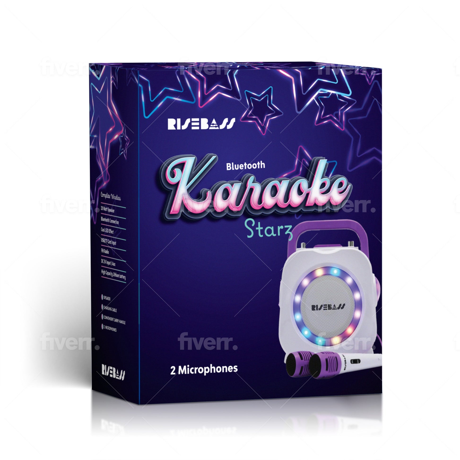 Karaoke Machine for Kids - Bluetooth Speaker with 2 Microphone - Portable Kids Karaoke Machine for Girls and Boys - Birthday Gift for Girls and Boys Ages 2 Years Old and Up. LuxuryLifeWay Online Store