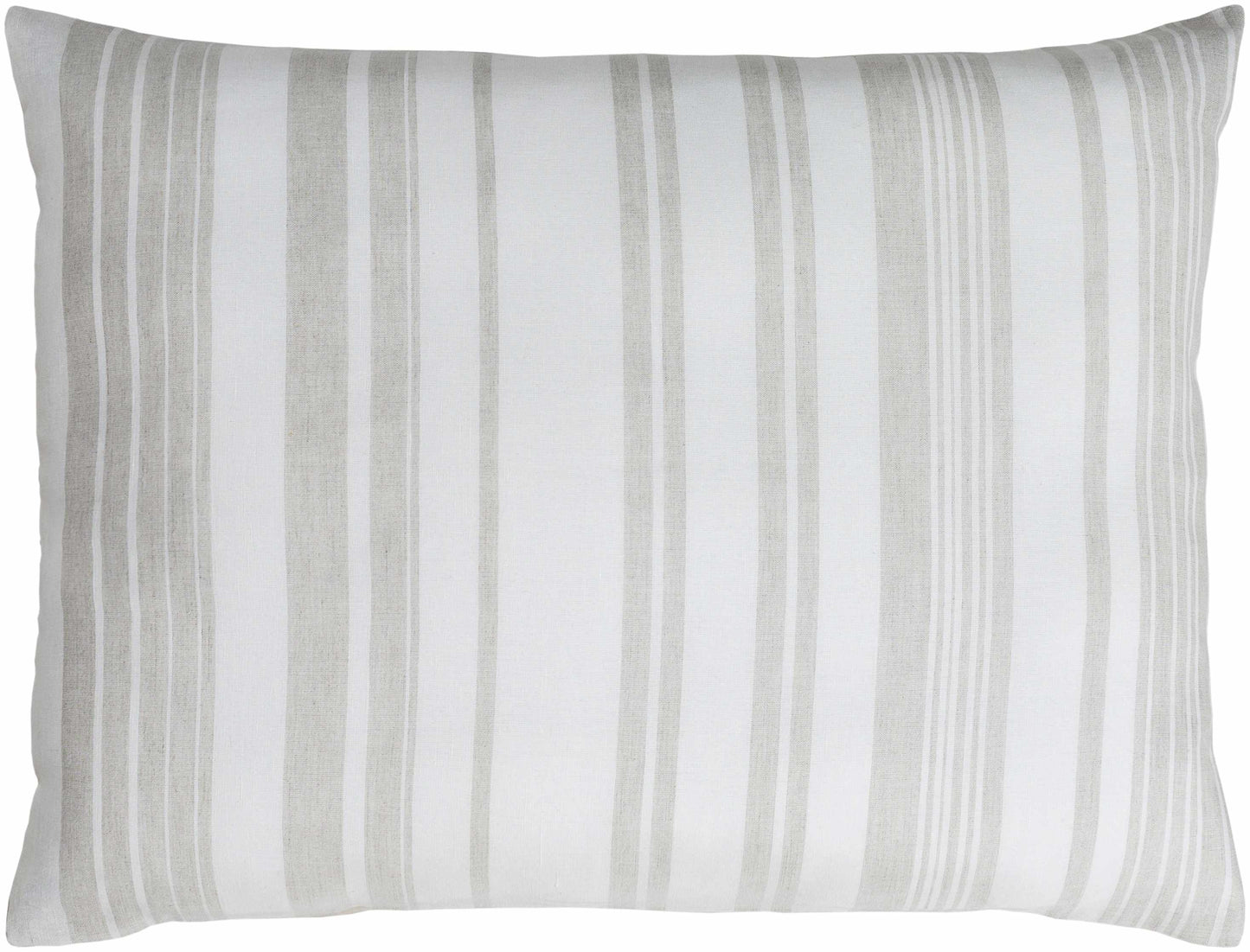 Capucnasan Tan Striped Linen Bedding Set-4
