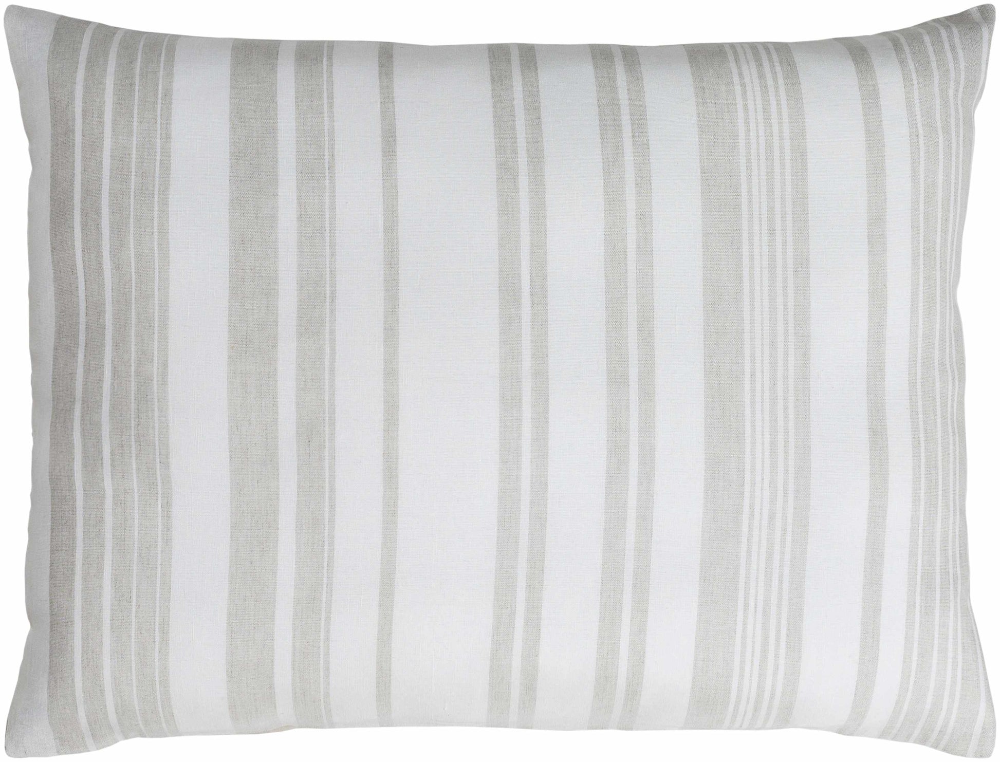 Capucnasan Tan Striped Linen Bedding Set-4