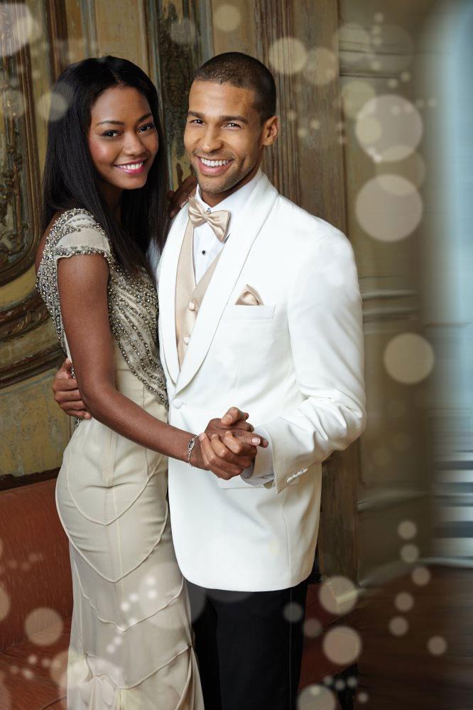 "Brentwood" Ivory Dinner Jacket Tux-USA