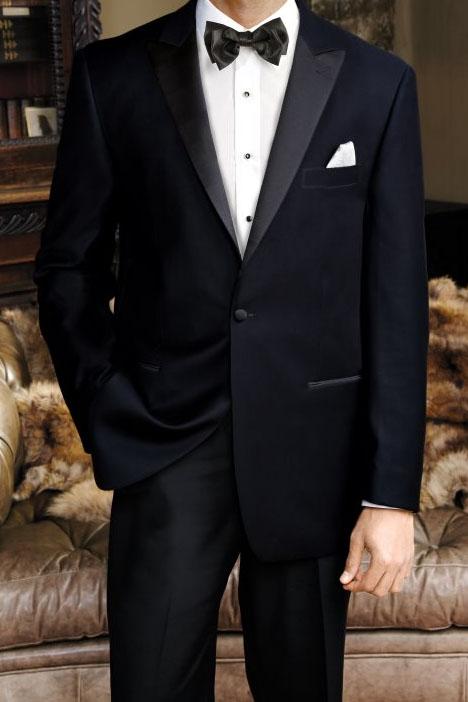 "Kensington" Black Velvet Dinner Jacket (Separates) Tux-USA