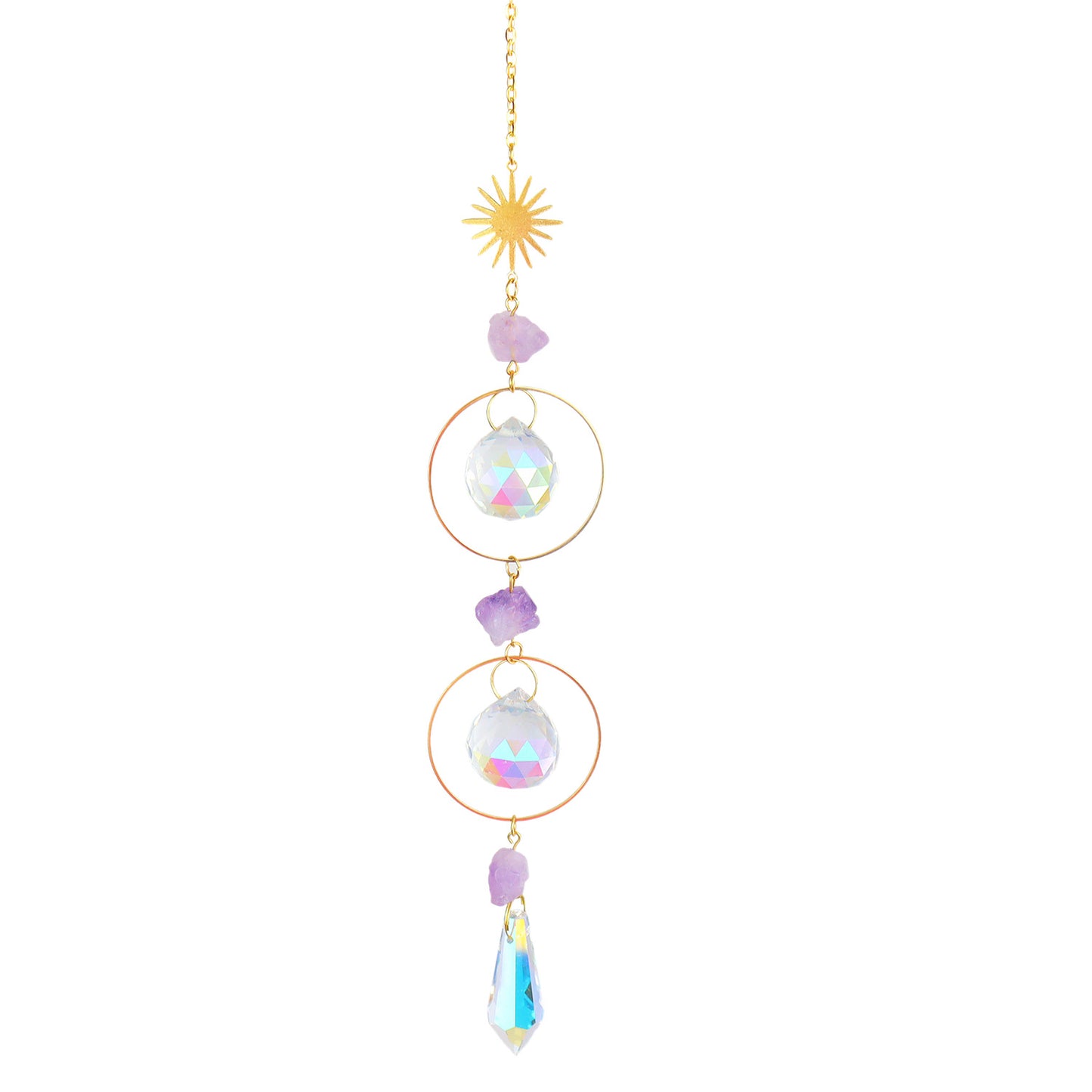 Minted Garden WindChinme Crystal Wind Chime Garden