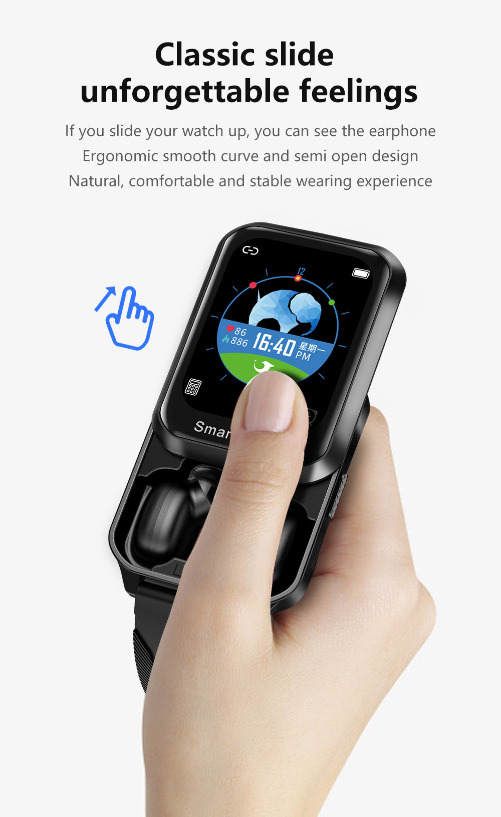 Split Screen Password Lock Screen Bluetooth Call Smart Bracelet Best YouTube Store