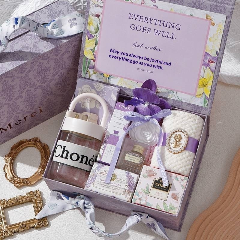 International Women's Day Gift Goddess Bridesmaid Wedding High-end Practical Birthday Gift Box Wedding Guest Gift CJD
