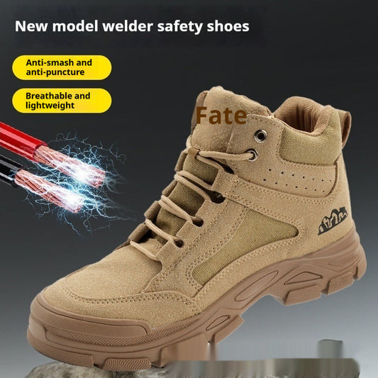 Mens Anti Smashing And Puncture Resistant Safety Shoes Best YouTube Store