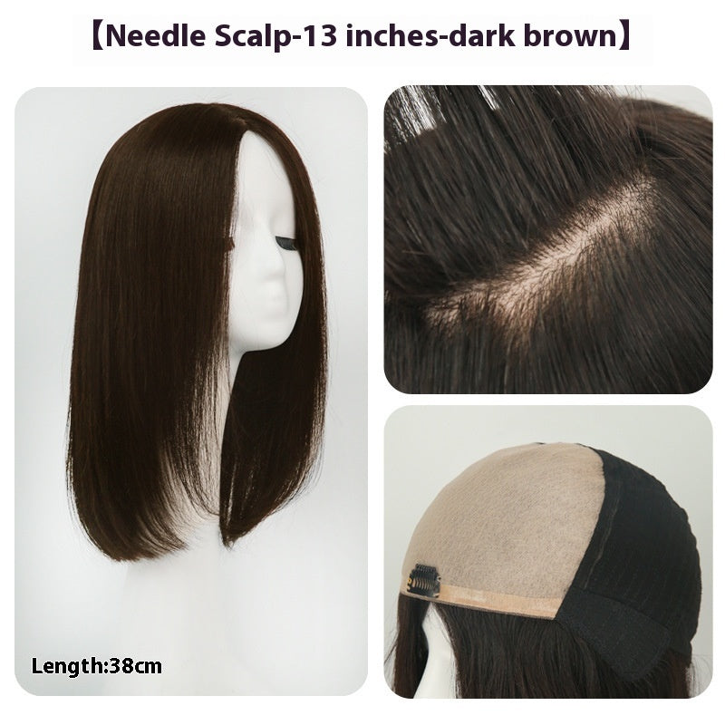Lace Wig Can Be Dyed And Ironed Full Head Cover LadyShow.Store