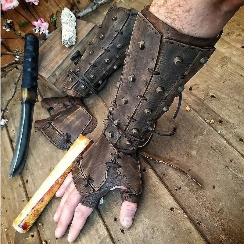Rivet Lace-up Medieval New Retro Boxing Glove Best YouTube Store