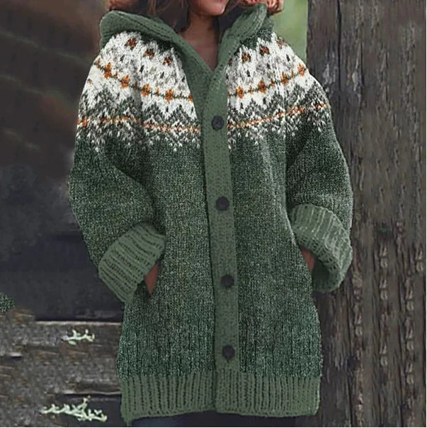 New Animal 3D Printed Casual Hooded Cloak Jacket Accent Plus