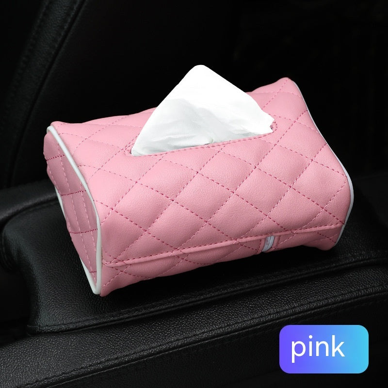 Car Supplies Seat Tissue Box Sun Visor Tissue Bag Armrest Tissue Dispenser Rear Best YouTube Store