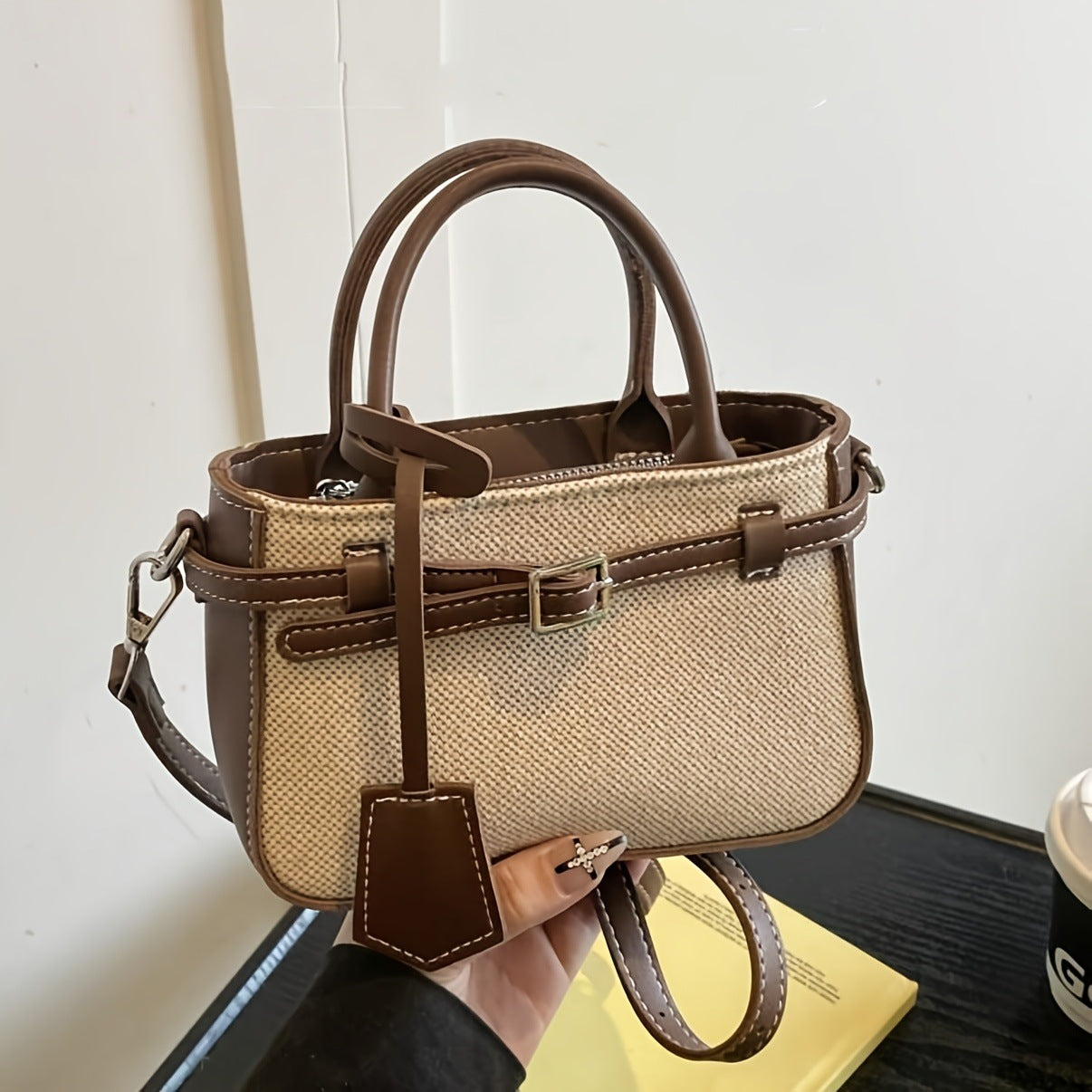 Commuter-friendly Tote New-style Single-shoulder Crossbody Bag With Stunning French Aesthetic Best YouTube Store