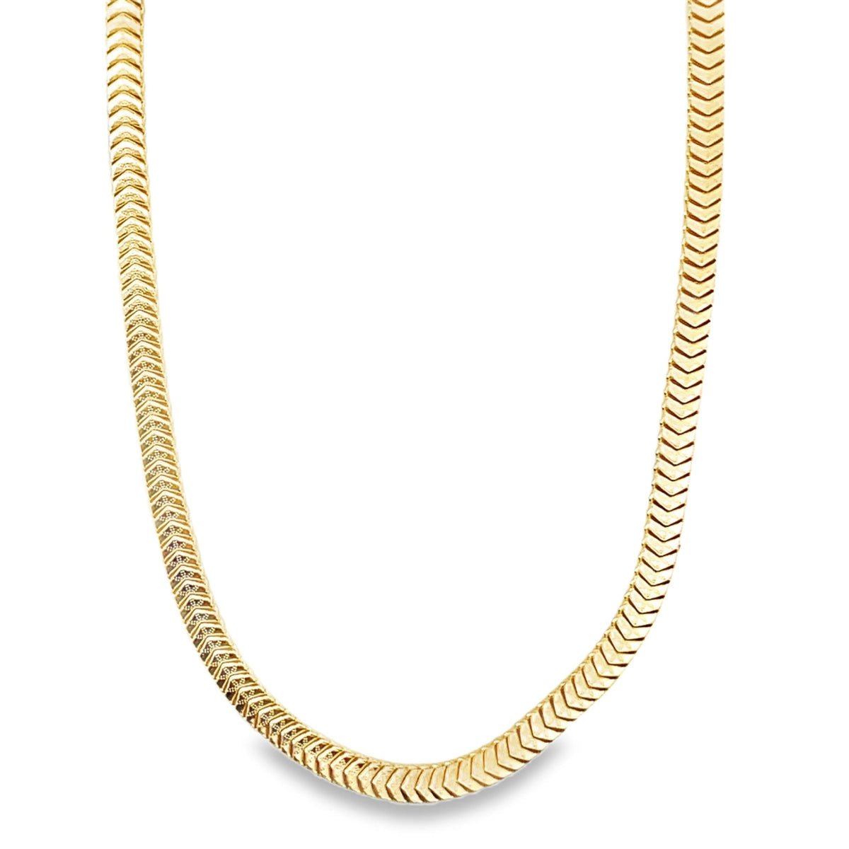 Snake Chevron Designed Chain (F236B/I501) MIA Jewelry