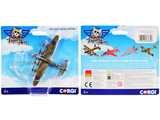 Avro Lancaster Bomber Aircraft "RAF" "Flying Aces" Series Diecast Model by Corgi-0