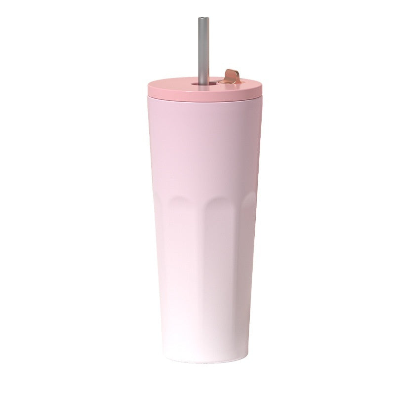 Straw Thermal Insulation Cup Outdoor Leisure Fashion Sports Cup