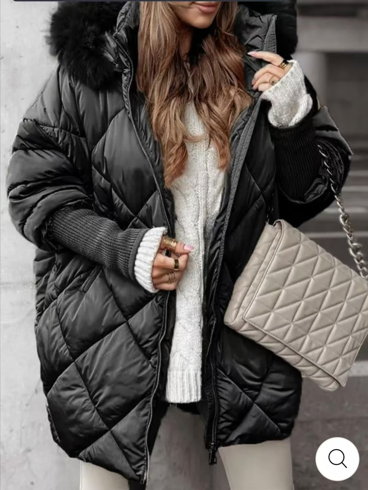 Winter Hooded Clothing Cardigan Coat LadyShow.Store