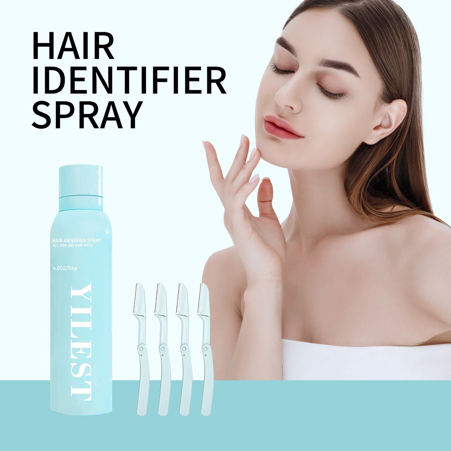 Hair Recognition Spray Suit Face CJD