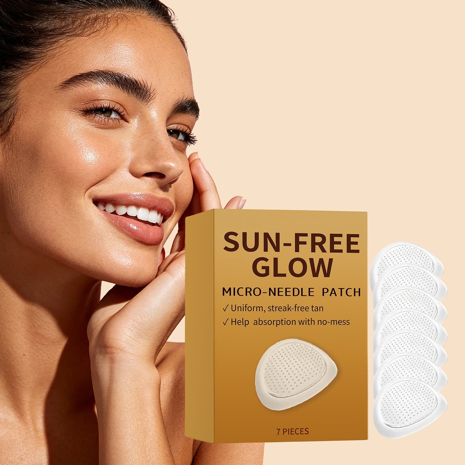 TriLightBeauty Body Tanning Microneedle Patch Tri Light Beauty