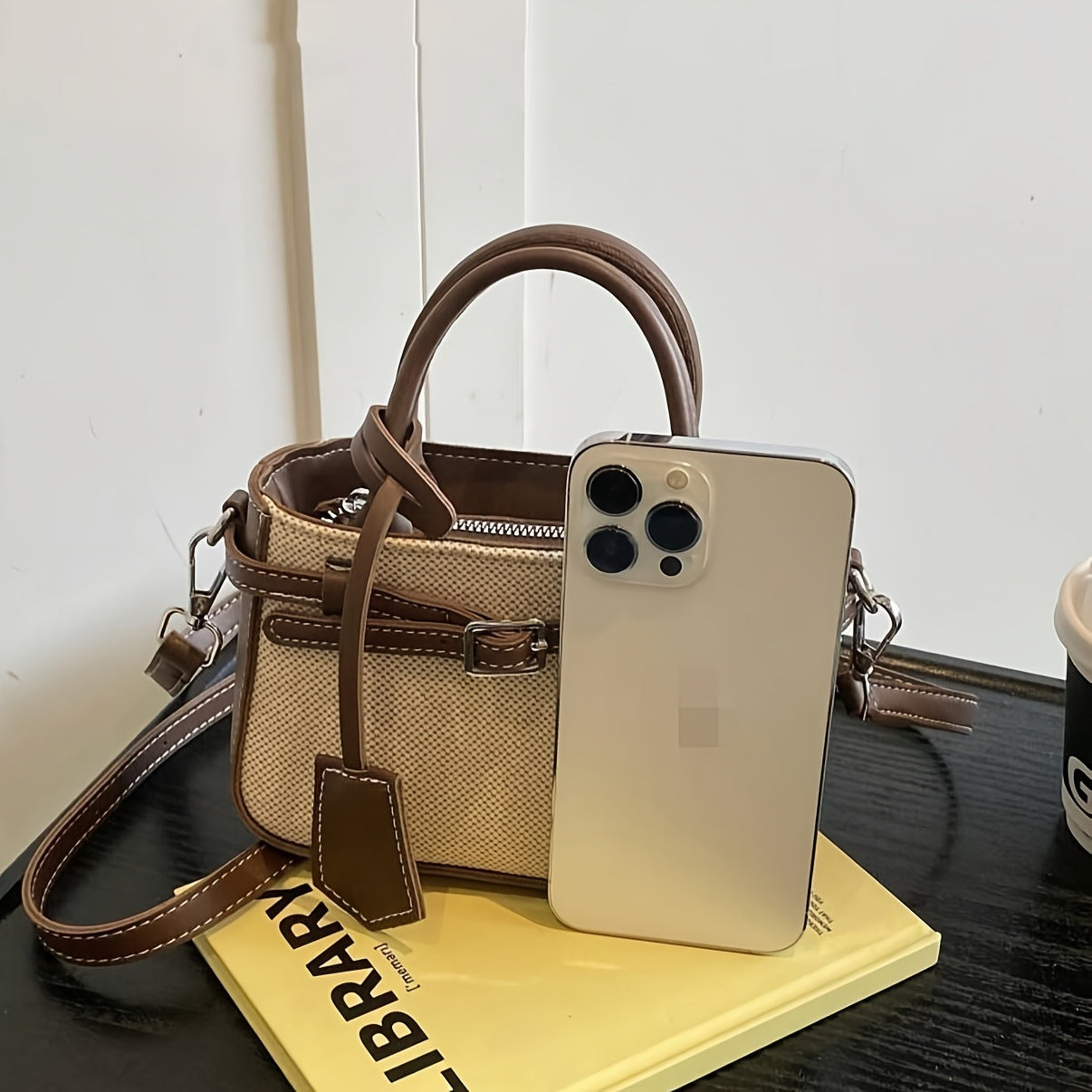 Commuter-friendly Tote New-style Single-shoulder Crossbody Bag With Stunning French Aesthetic Best YouTube Store