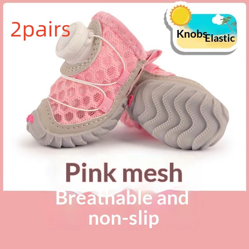 Dog Shoes Dog Shoes Soft Bottom Thin Small Dog Dog Shoes LadyShow.Store