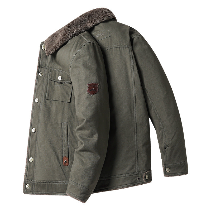 New Flying Casual Top Fashion Versatile Workwear Coat Male Best YouTube Store