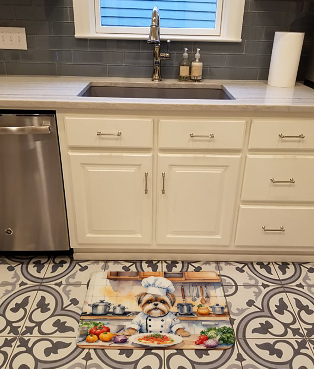 Lhasa Apso The Chef Memory Foam Kitchen Mat LuxuryLifeWay Online Store