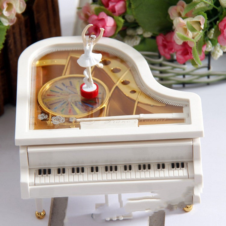 Dancing Girl Piano Music Box Valentine's Day Gift CJD