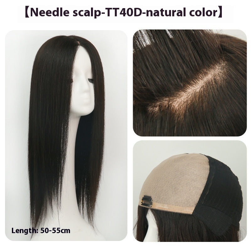 Lace Wig Can Be Dyed And Ironed Full Head Cover LadyShow.Store