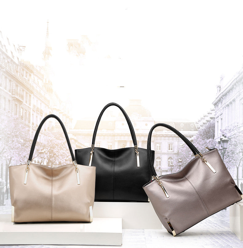 New Handbag Female Genuine Leather Fashion CJD