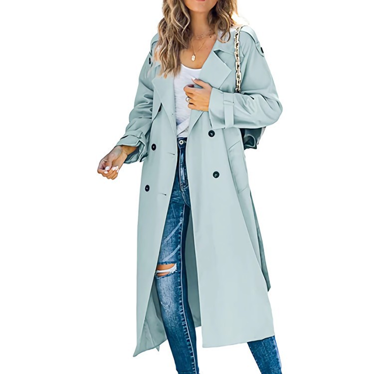 Women's Fashion Casual Solid Color Windbreaker Jacket LadyShow.Store