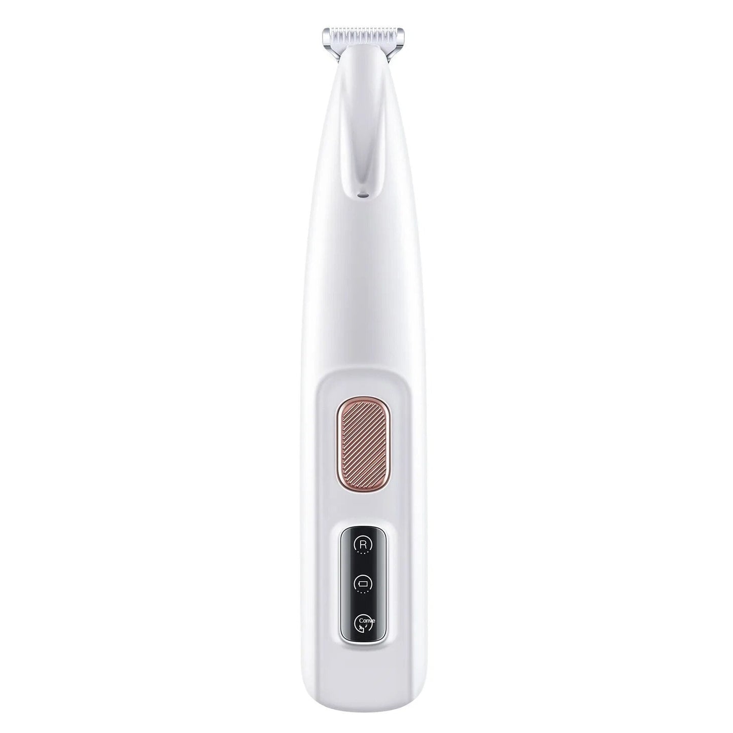 New Dog Paw Trimmer With LED Light Fully Waterproof Pet Hair Trimmer With LED Display Dog Clippers For Grooming 18mm Widen Blade Best YouTube Store