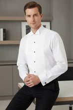 "David" White Wingtip Tuxedo Shirt-4