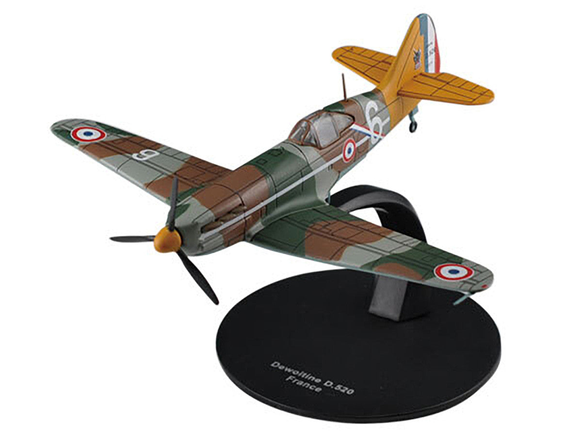 Dewoitine D.520 Fighter Aircraft "French Air Force" 1/72 Diecast Model by DeAgostini DeAgostini