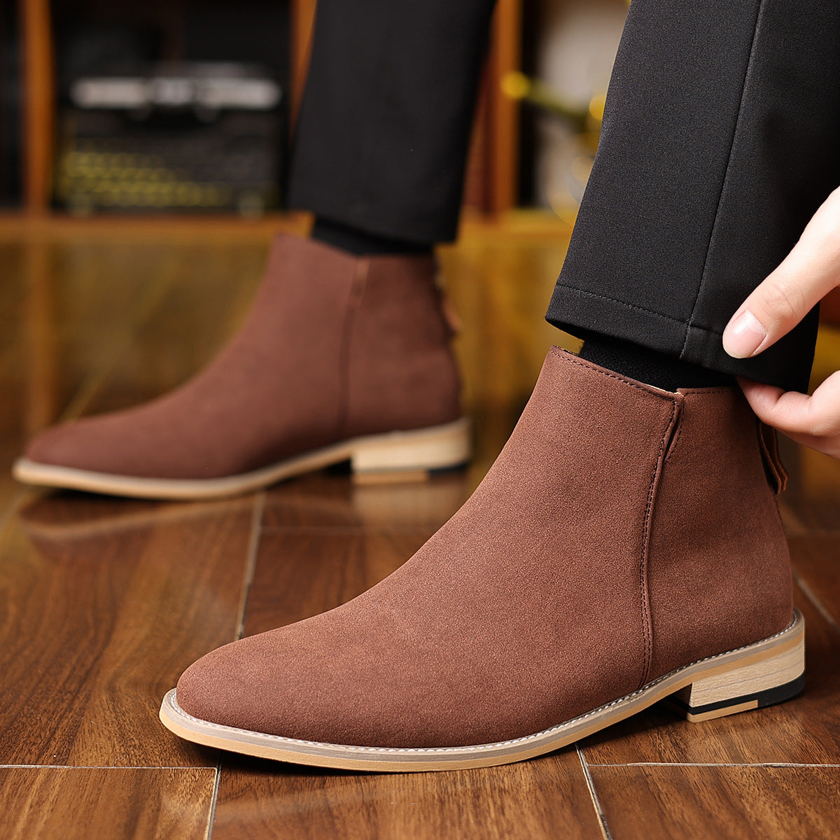 Autumn And Winter Retro Men's Matte Martin Boots Best YouTube Store
