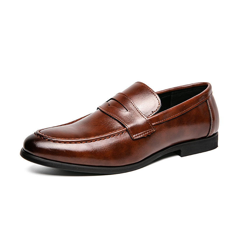Pointed Toe Minimalist Leather Shoes In British Style Best YouTube Store