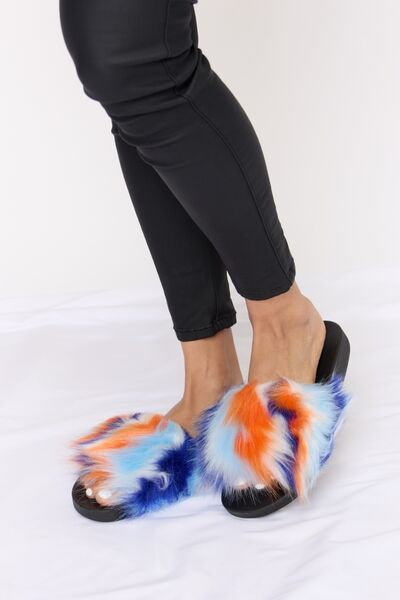 Forever Link Plush Open-Toe Sandals LuxuryLifeWay Online Store