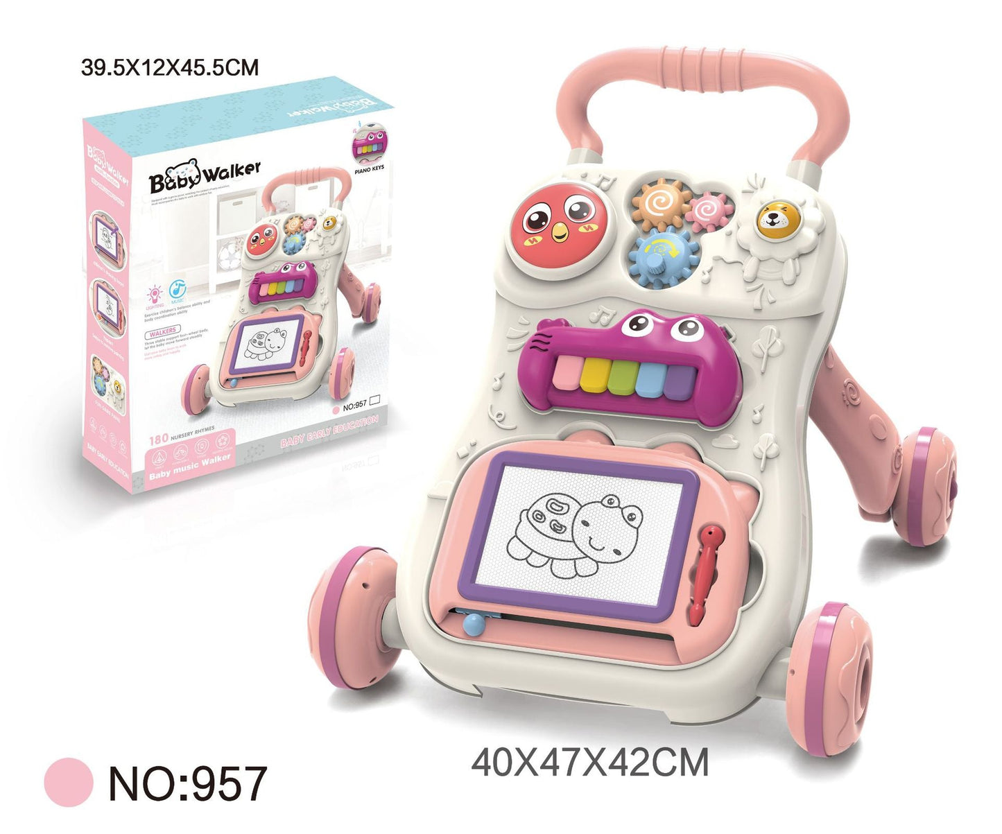 Multifunctional Baby Walker Toy with Music LuxuryLifeWay Online Store
