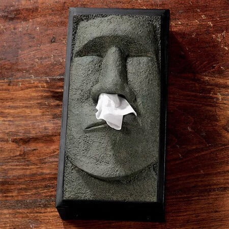 Easter Tissue Box Moai Tissue Pumping Monkey Tissue Box Best YouTube Store