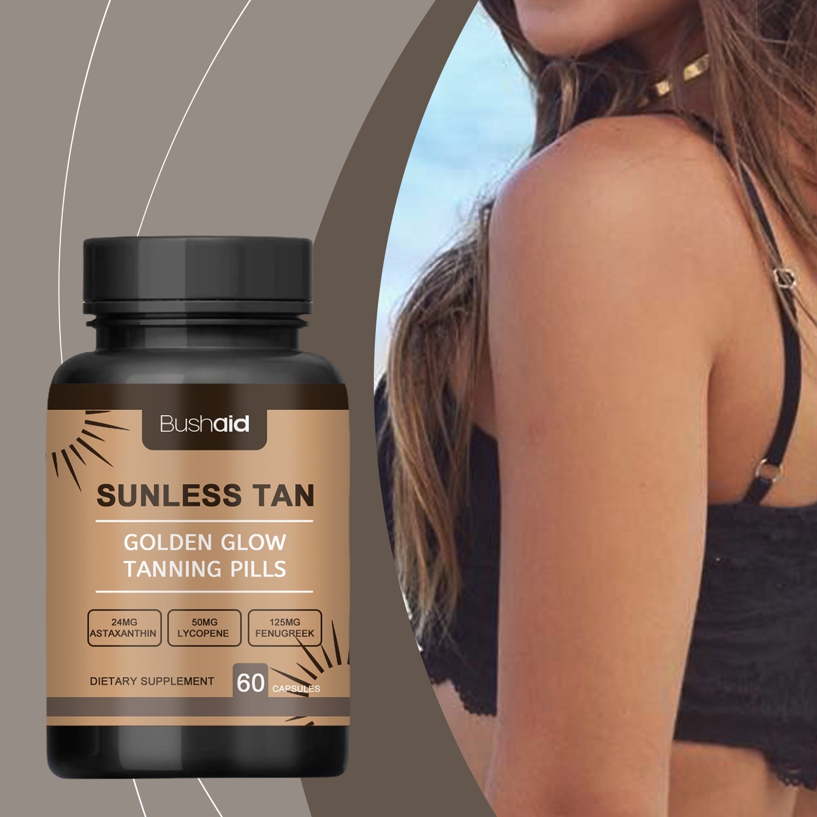 Tanning Capsules Oral Tri Light Beauty