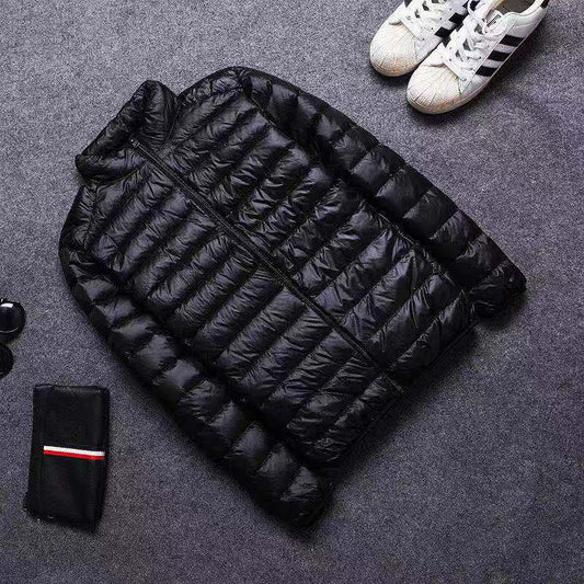 Men's Lightweight Cotton-Padded Jacket with Hood Pi-Mart