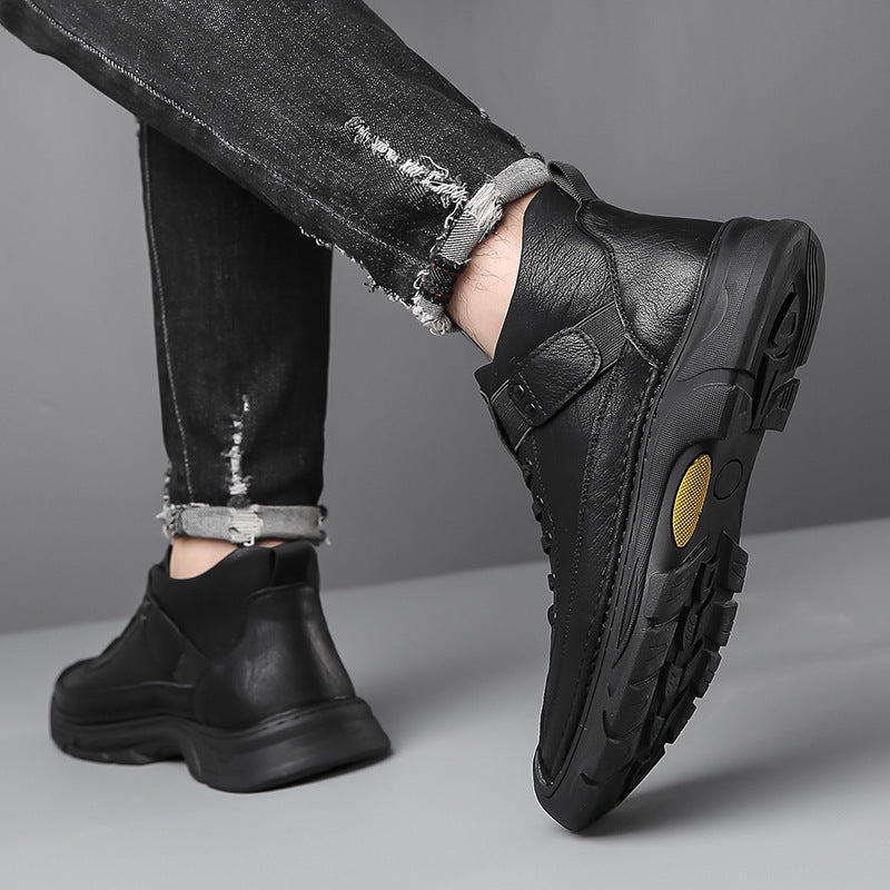 Men's Fleece-Lined Warm Casual Shoes Best YouTube Store