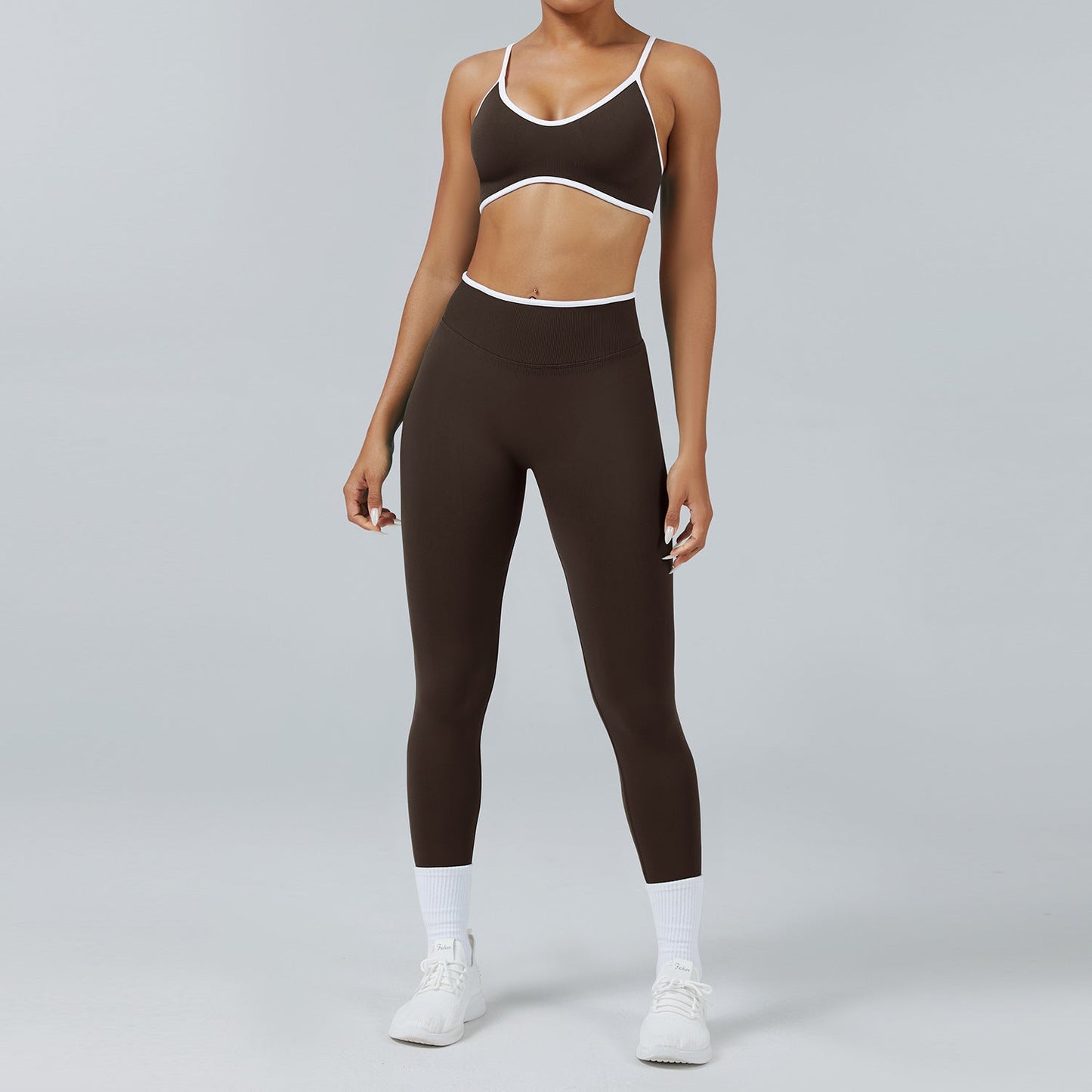Seamless Back-Support Running Quick-Drying Yoga And Fitness Apparel Set Best YouTube Store