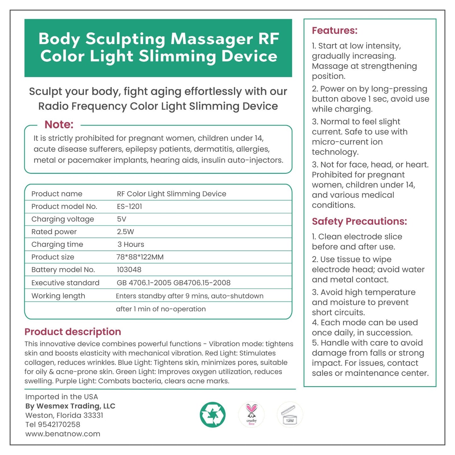 Advanced Body Contouring Device LuxuryLifeWay Online Store