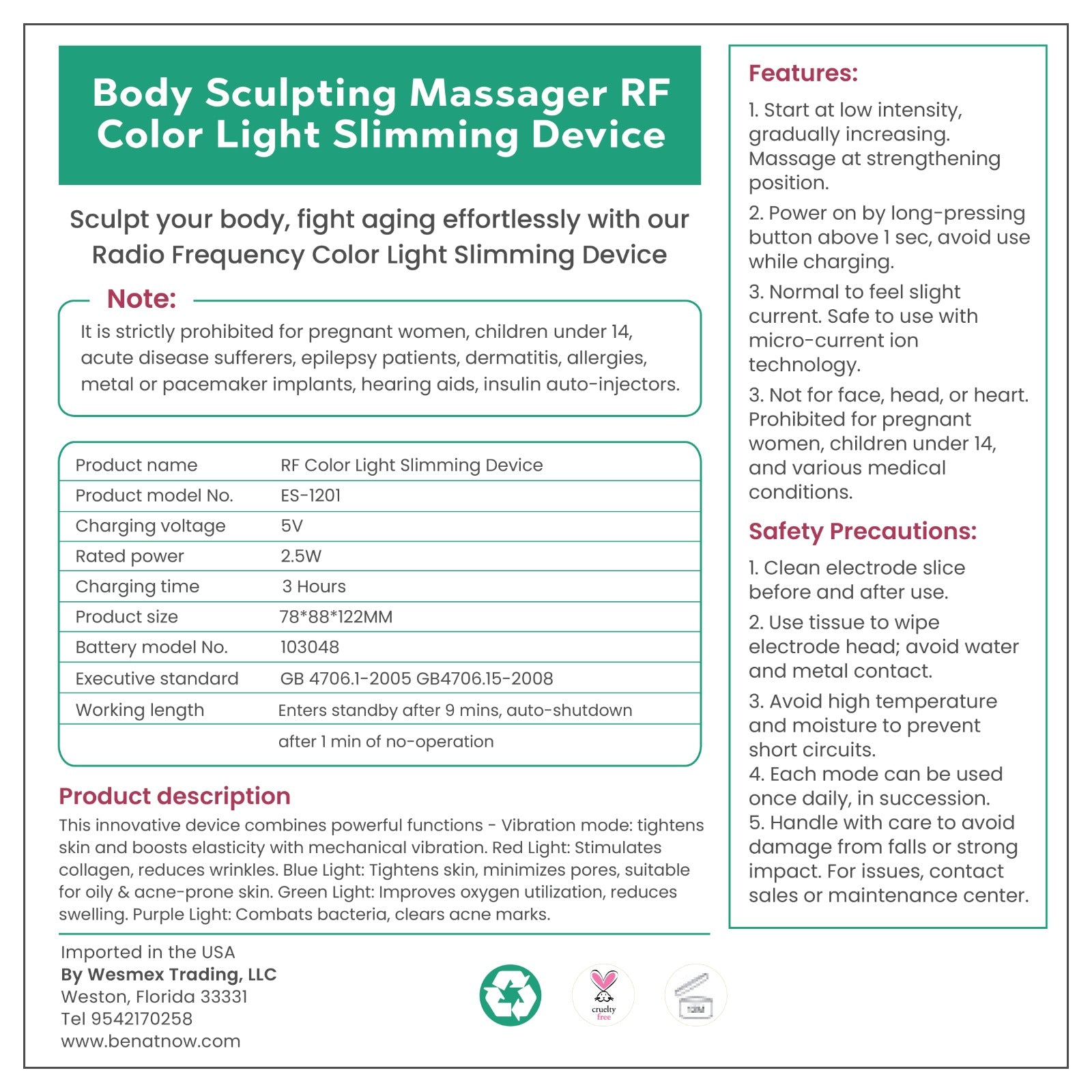 Advanced Body Contouring Device LuxuryLifeWay Online Store