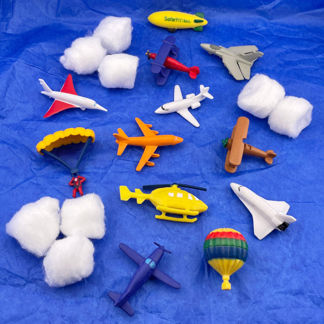 In the Sky Aircraft Toys TOOB®-4