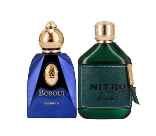 Dumont Borouj Amorous Eau De Parfum + Dumont Nitro Green Eau De Parfum Bundle W2B