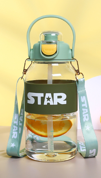 Large Capacity 1200ml Portable Outdoor Water Bottle LadyShow.Store